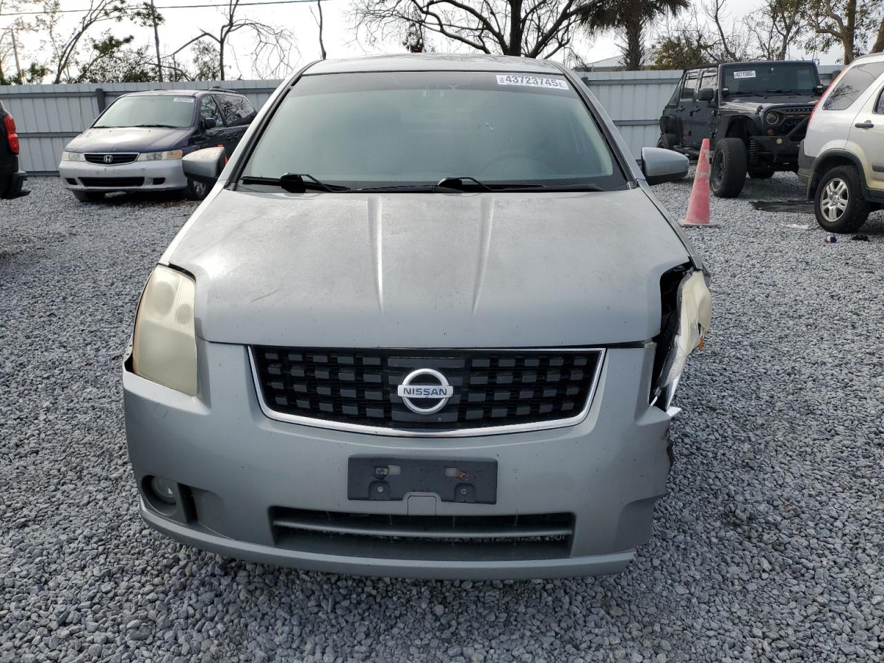 2008 Nissan Sentra VIN 3N1AB61E28L761125 Copart auction photo, front end damage thumbnail 5