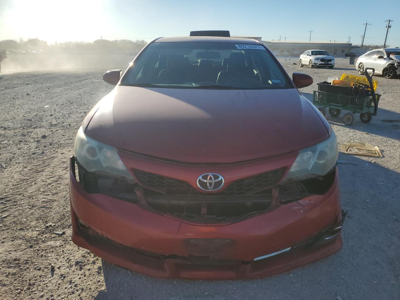 2013 Toyota Camry VIN 4T1BF1FK6DU691471 Copart auction photo, front end damage thumbnail 5