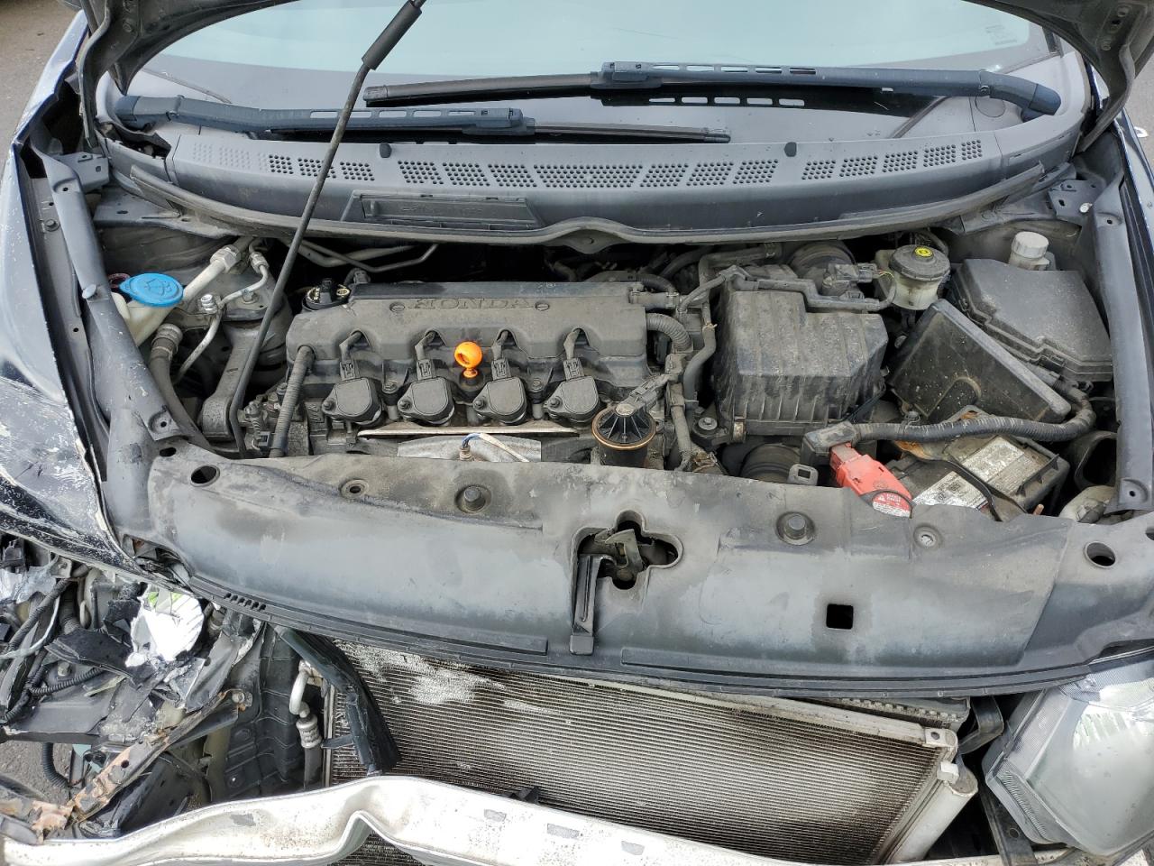 2008 Honda Civic VIN 2HGFG11638H525352 Copart auction photo, front end damage thumbnail 11