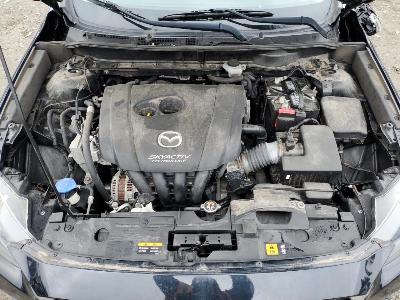 2017 Mazda CX-3 VIN JM1DKFC70H0162133 Copart auction photo, side damage thumbnail 11