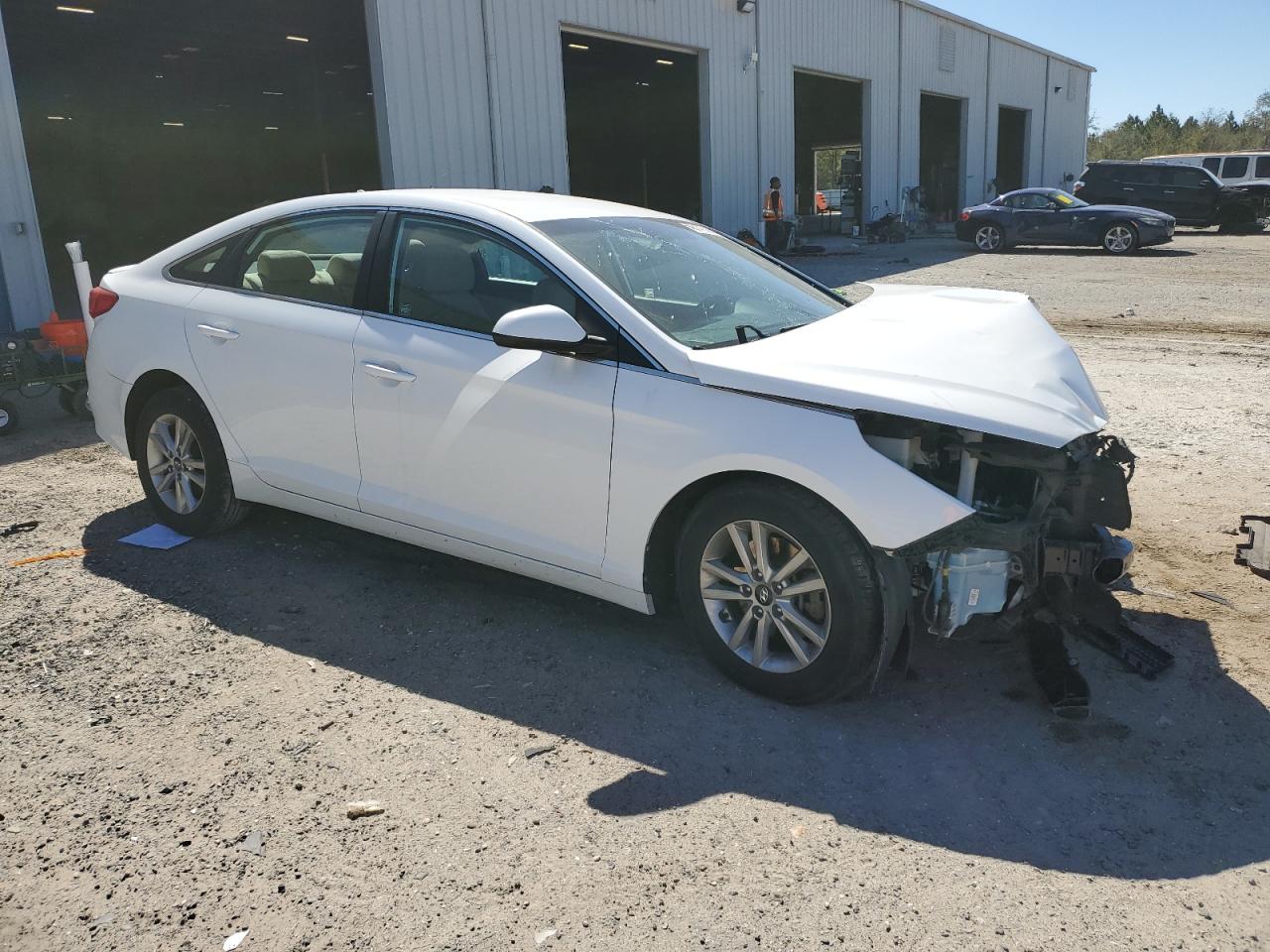 2016 Hyundai Sonata VIN 5NPE24AF7GH417073 Copart auction photo, front end damage thumbnail 4