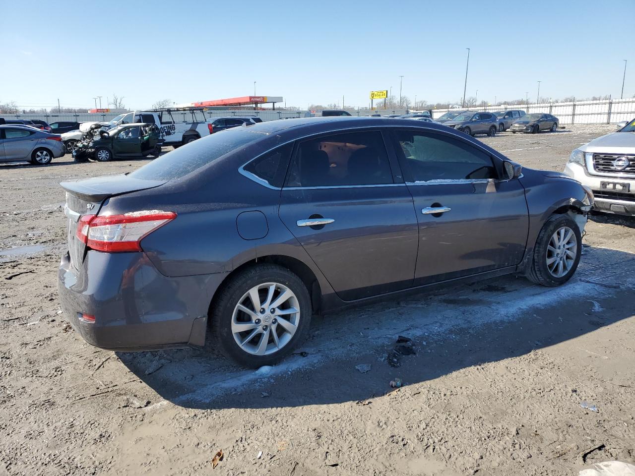 2015 Nissan Sentra VIN 3N1AB7APXFY298920 Copart auction photo, mechanical / all over damage thumbnail 3