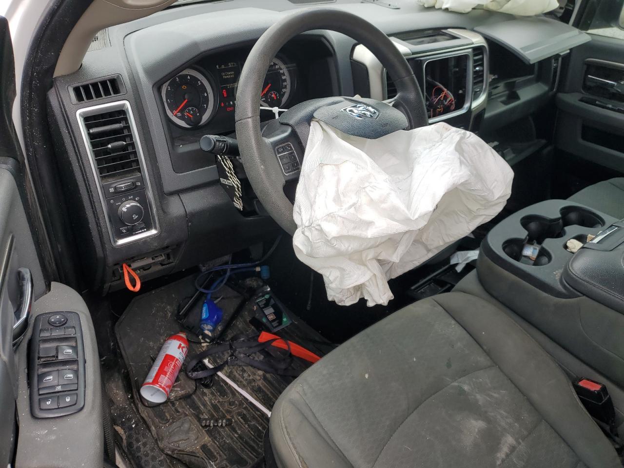 2014 RAM 1500 VIN 1C6RR7TTXES338195 Copart auction photo, front end / minor dent/scratches damage thumbnail 8