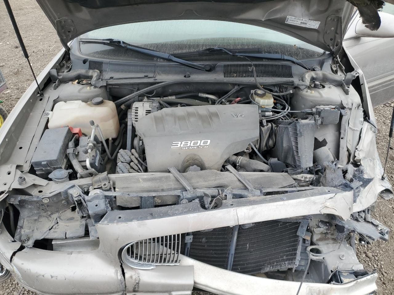 2001 Buick LeSabre VIN 1G4HP54K21U237943 Copart auction photo, front end damage thumbnail 11