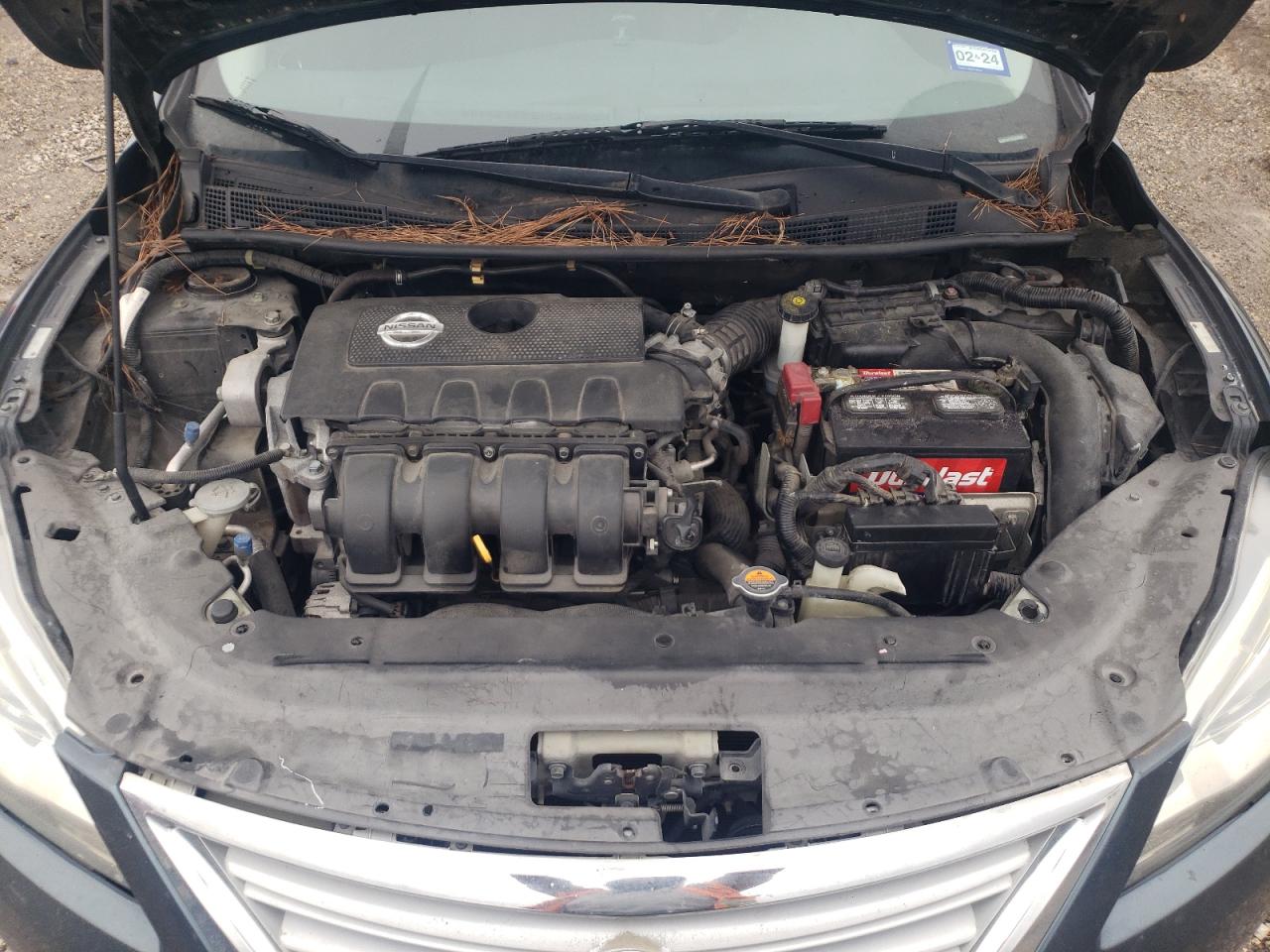 2013 Nissan Sentra VIN 3N1AB7AP9DL674825 Copart auction photo, mechanical / minor dent/scratches damage thumbnail 11
