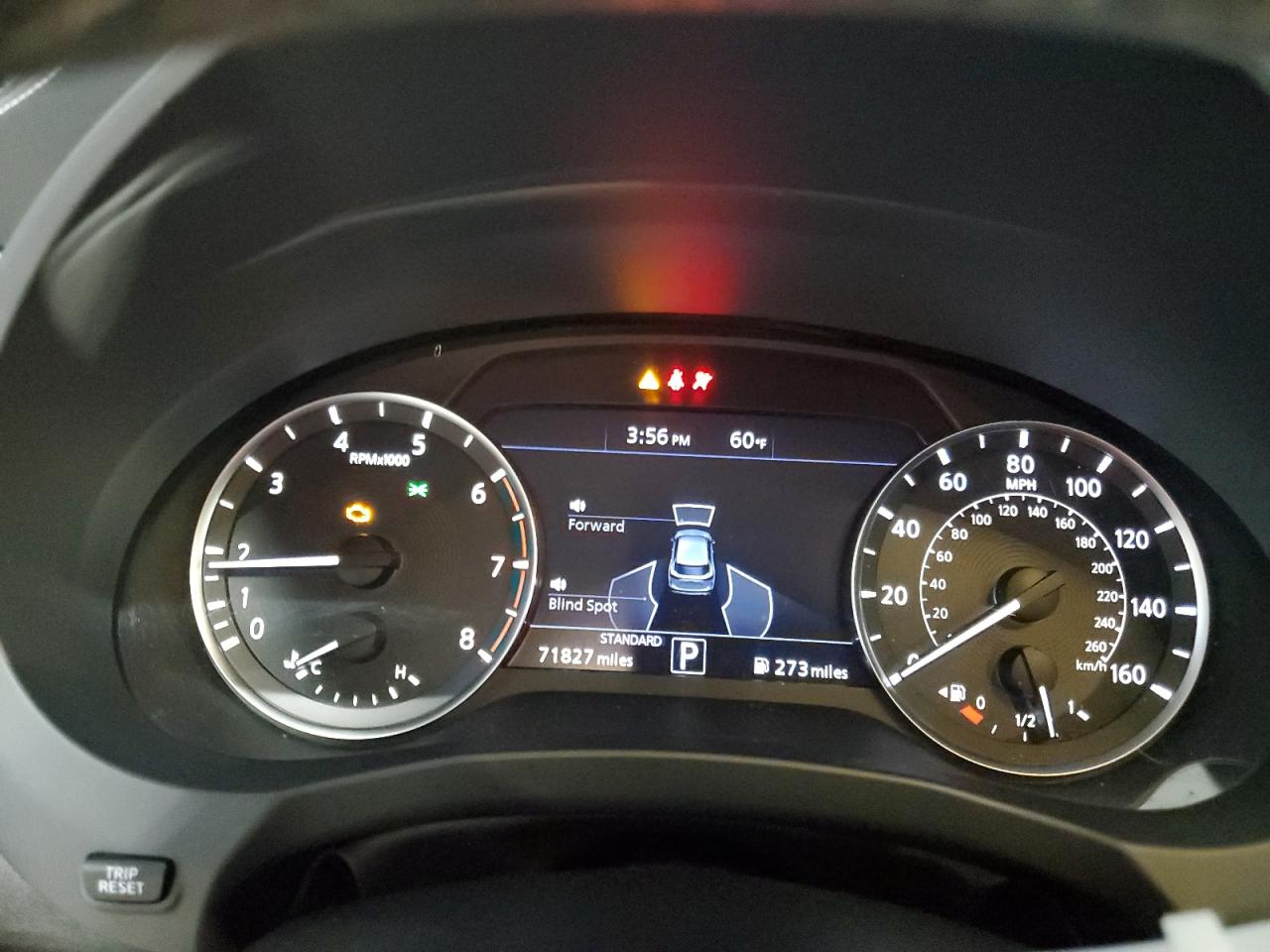 2019 Infiniti QX50 VIN 3PCAJ5M38KF136481 Copart auction photo, front end damage thumbnail 9