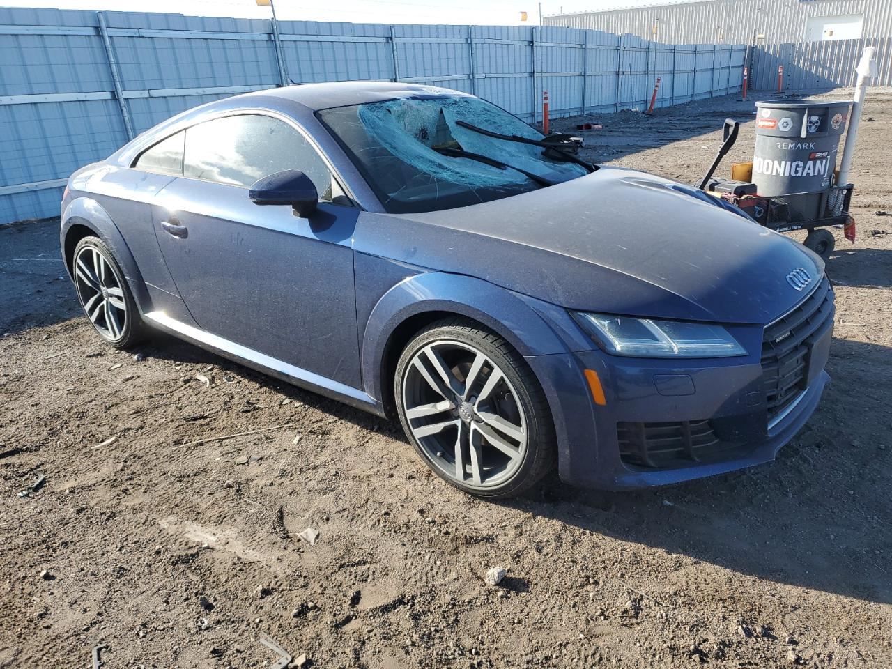 2016 Audi TT VIN TRUC5AFV9G1000774 Copart auction photo, all over damage thumbnail 4