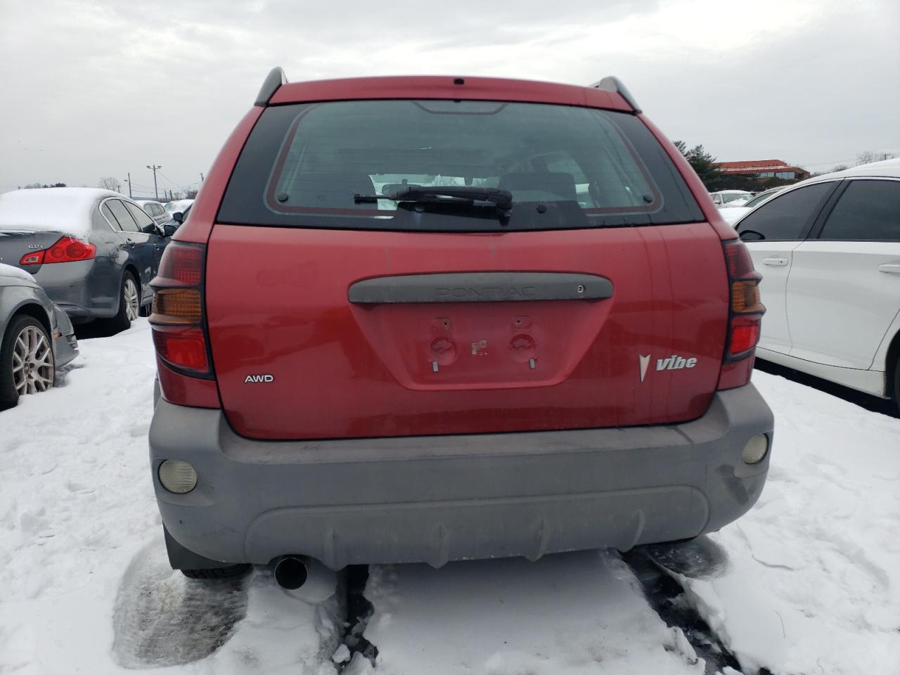 2006 Pontiac Vibe VIN 5Y2SM65826Z438666 Copart auction photo, minor dent/scratches damage thumbnail 6