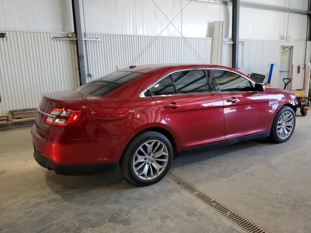 2013 Ford Taurus VIN 1FAHP2F8XDG151129 Copart auction photo, front end damage thumbnail 3