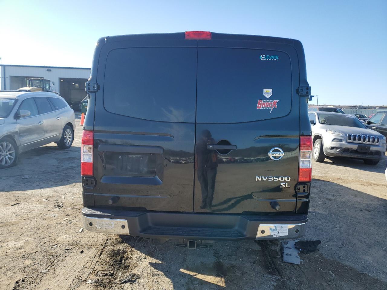2017 Nissan NV VIN 5BZAF0AA2HN851659 Copart auction photo, burn / burn - interior damage thumbnail 6