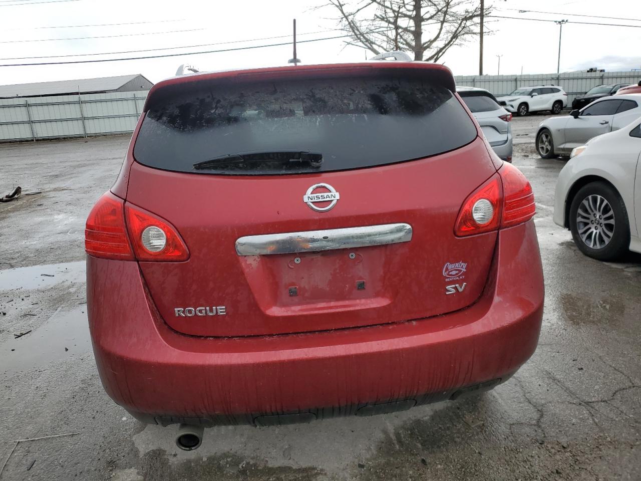 2011 Nissan Rogue VIN JN8AS5MT2BW163995 Copart auction photo, front end / frame damage damage thumbnail 6