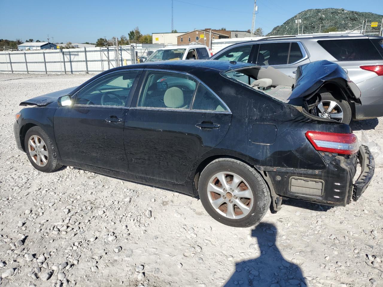 2011 Toyota Camry VIN 4T4BF3EK7BR136089 Copart auction photo, rear end / front end damage thumbnail 2
