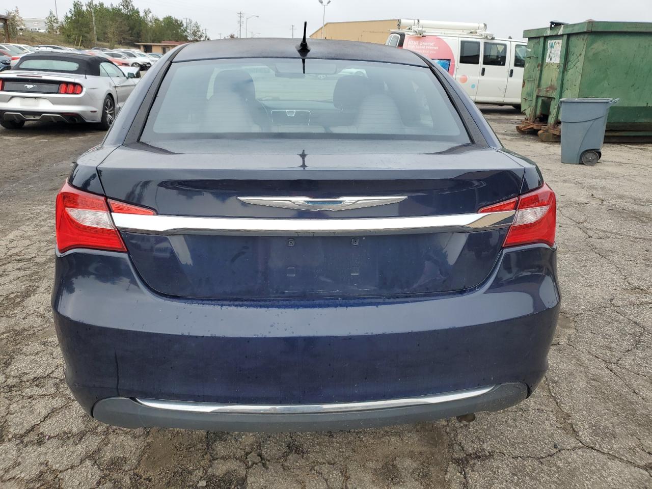 2014 Chrysler 200 VIN 1C3CCBAB3EN143278 Copart auction photo, side damage thumbnail 6