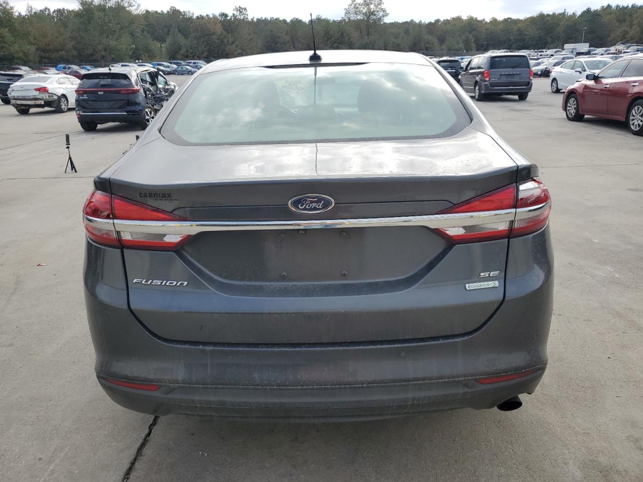 2018 Ford Fusion VIN 3FA6P0HD5JR208007 Copart auction photo, front end damage thumbnail 6