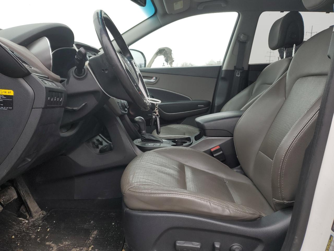 2014 Hyundai Santa Fe VIN KM8SRDHF7EU065437 Copart auction photo, front end damage thumbnail 7
