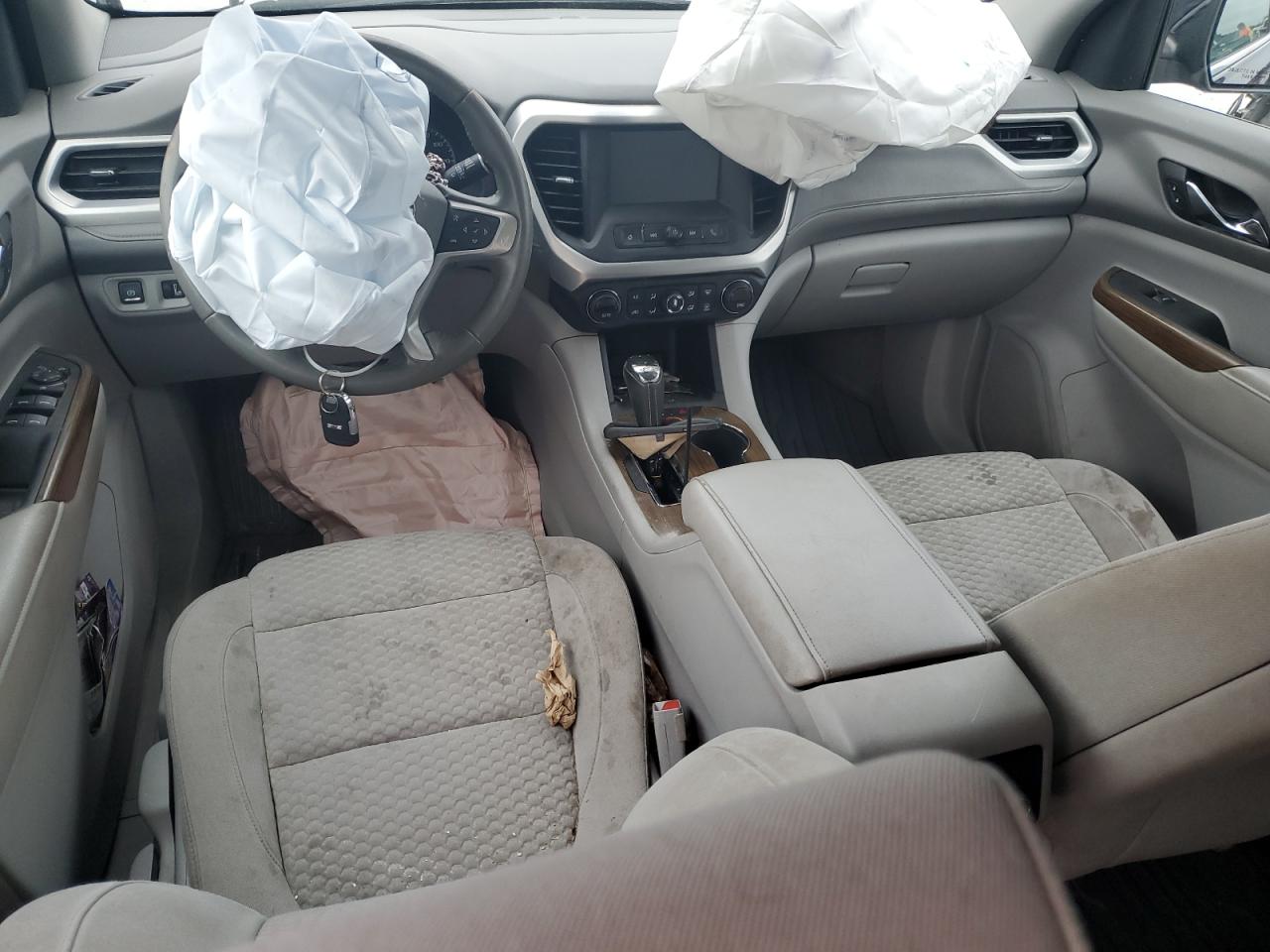2019 GMC Acadia VIN 1GKKNKLA7KZ100853 Copart auction photo, front end damage thumbnail 8