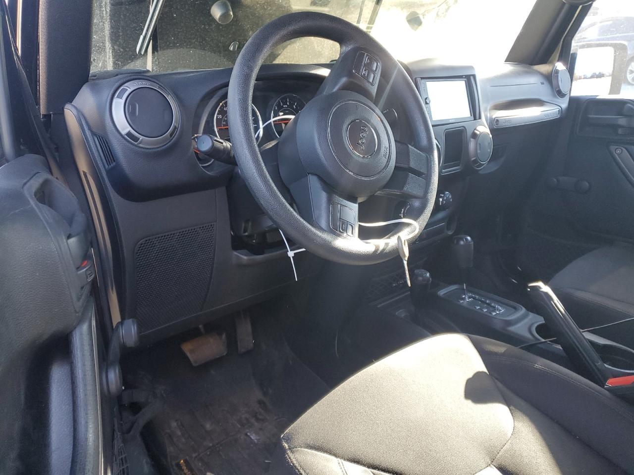 2017 Jeep Wrangler VIN 1C4AJWAG2HL596920 Copart auction photo, front end damage thumbnail 8