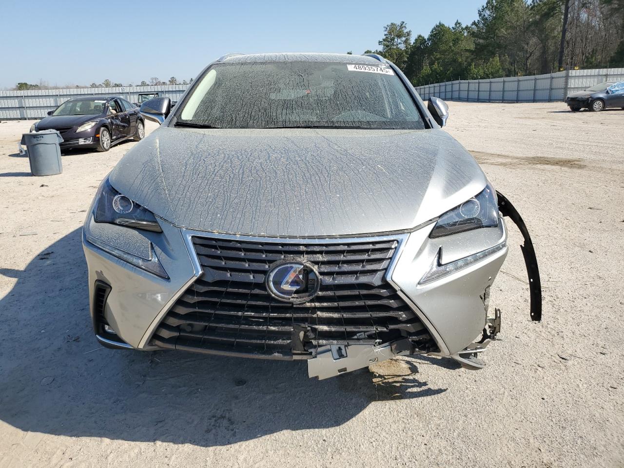 2021 Lexus NX VIN JTJDJRDZ2M2148962 Copart auction photo, front end damage thumbnail 5