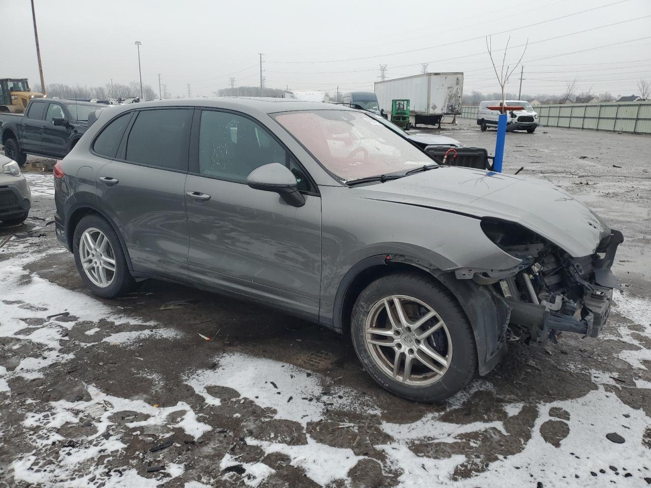 2016 Porsche Cayenne VIN WP1AA2A20GKA15592 Copart auction photo, front end damage thumbnail 4