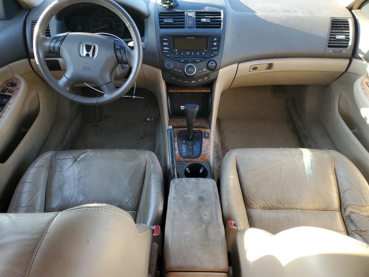 2004 Honda Accord VIN 1HGCM56894A056628 Copart auction photo, all over damage thumbnail 8