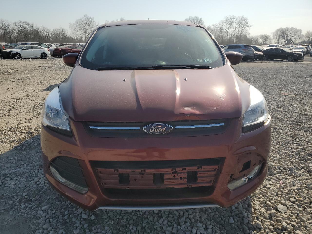 2015 Ford Escape VIN 1FMCU9GX2FUB35616 Copart auction photo, side damage thumbnail 5
