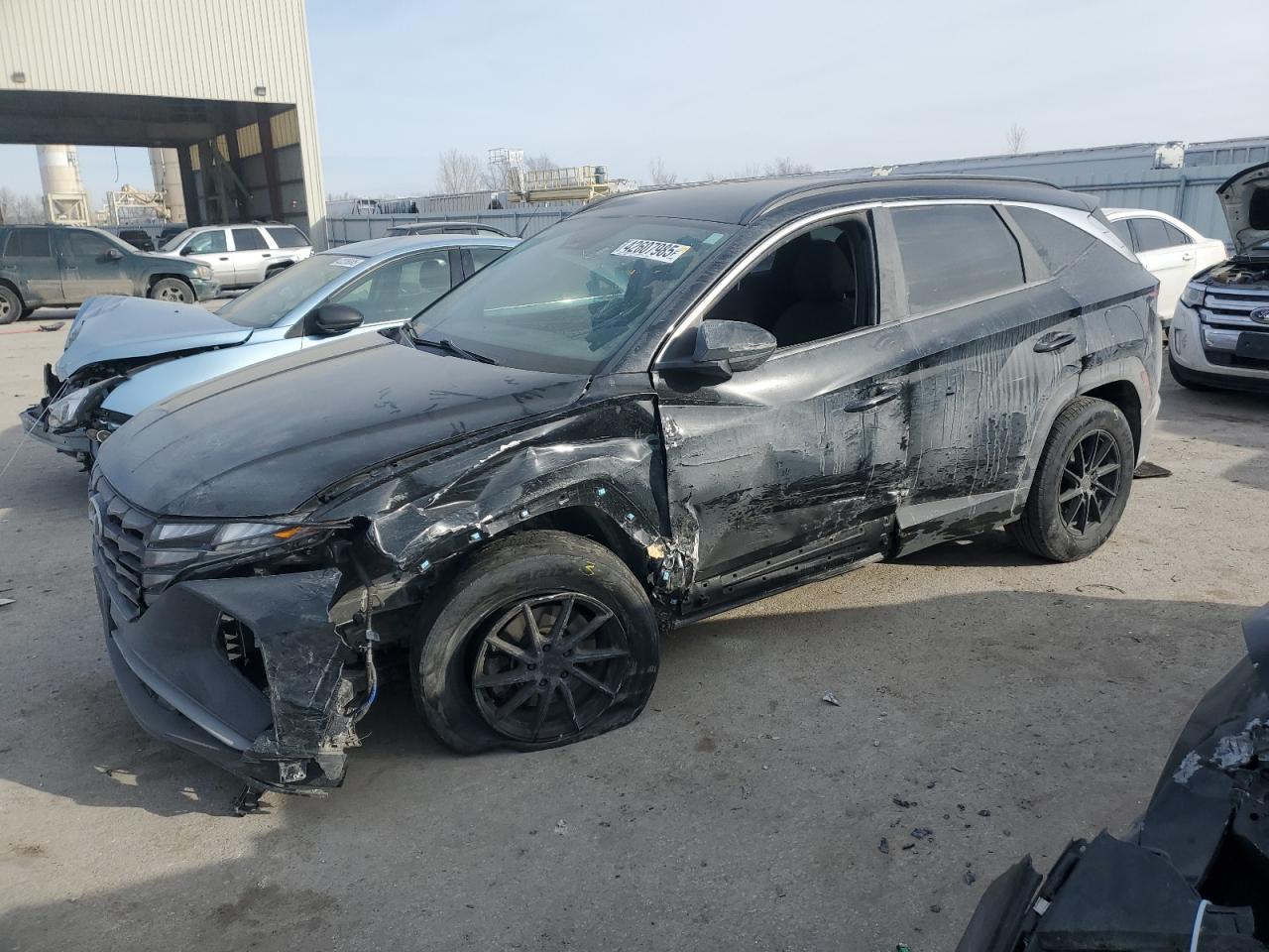 2022 Hyundai Tucson VIN 5NMJBCAE1NH033588