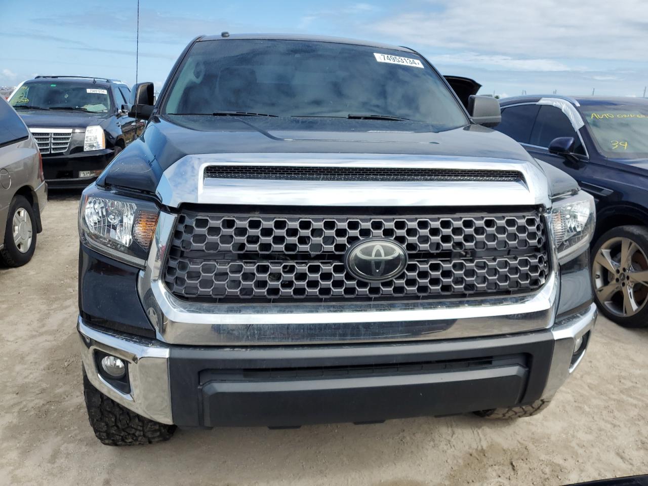 2018 Toyota Tundra VIN 5TFDW5F12JX737500 Copart auction photo, water/flood damage thumbnail 5