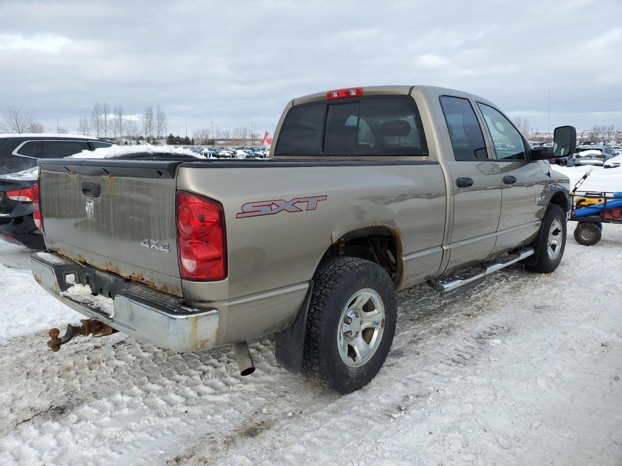 2008 Dodge RAM VIN 1D7HU18228J174747 Copart auction photo, mechanical damage thumbnail 3