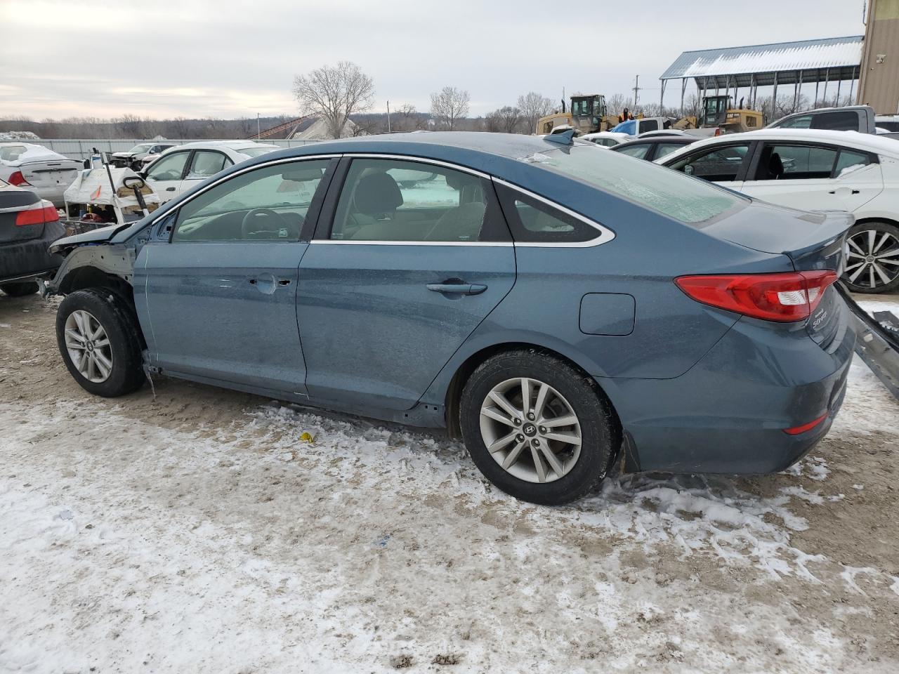 2015 Hyundai Sonata VIN 5NPE24AFXFH214452 Copart auction photo, front end damage thumbnail 2