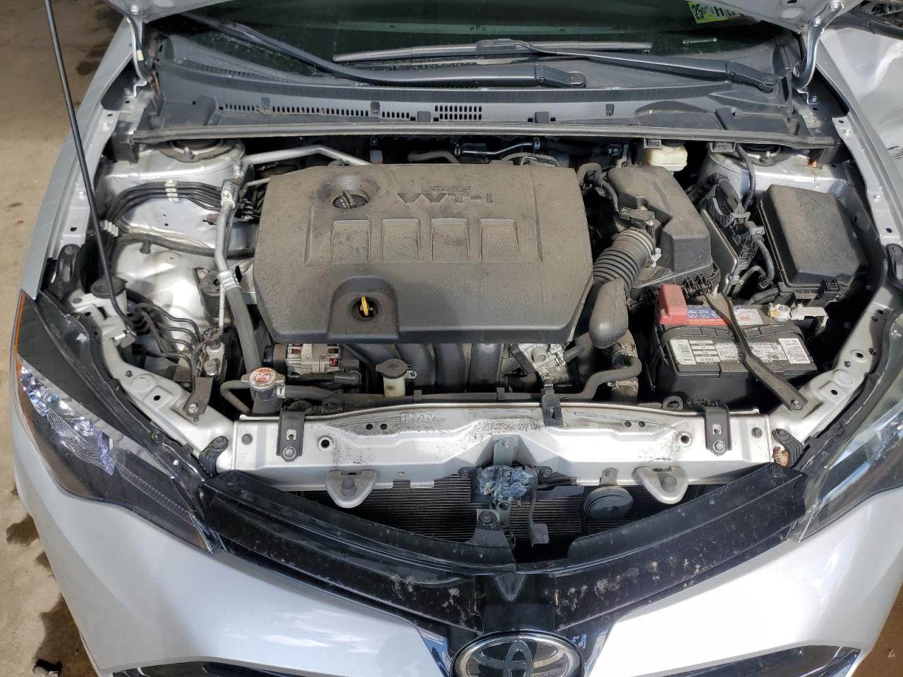 2018 Toyota Corolla VIN 2T1BURHE4JC007574 Copart auction photo, side damage thumbnail 11