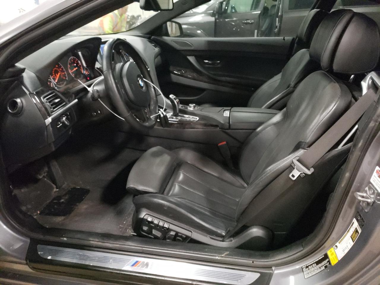 2012 BMW 6er VIN WBALX5C56CC894132 Copart auction photo, front end damage thumbnail 7