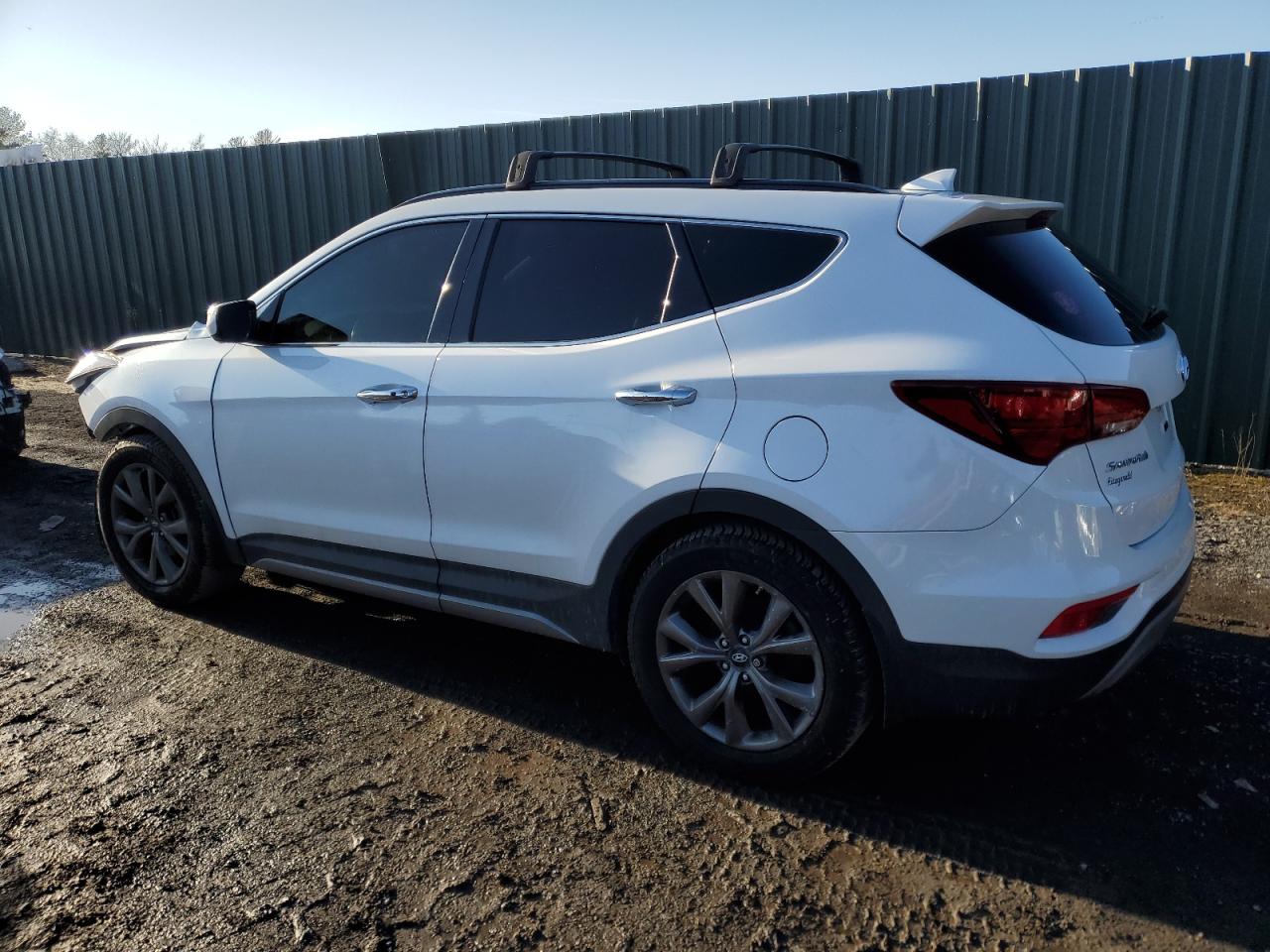 2018 Hyundai Santa Fe VIN 5XYZWDLA1JG543614 Copart auction photo, front end damage thumbnail 2