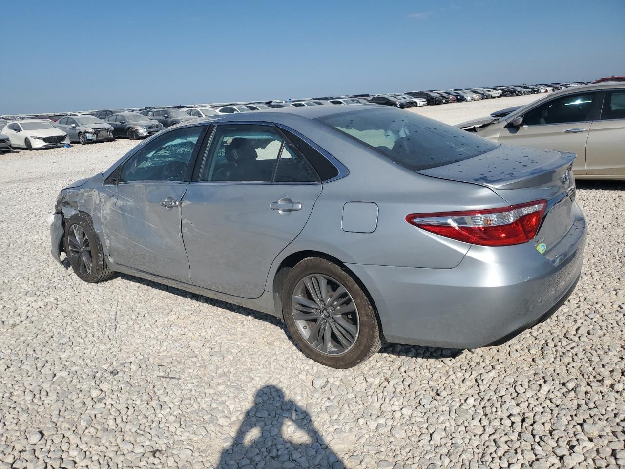 2017 Toyota Camry VIN 4T1BF1FK2HU378245 Copart auction photo, rollover damage thumbnail 2