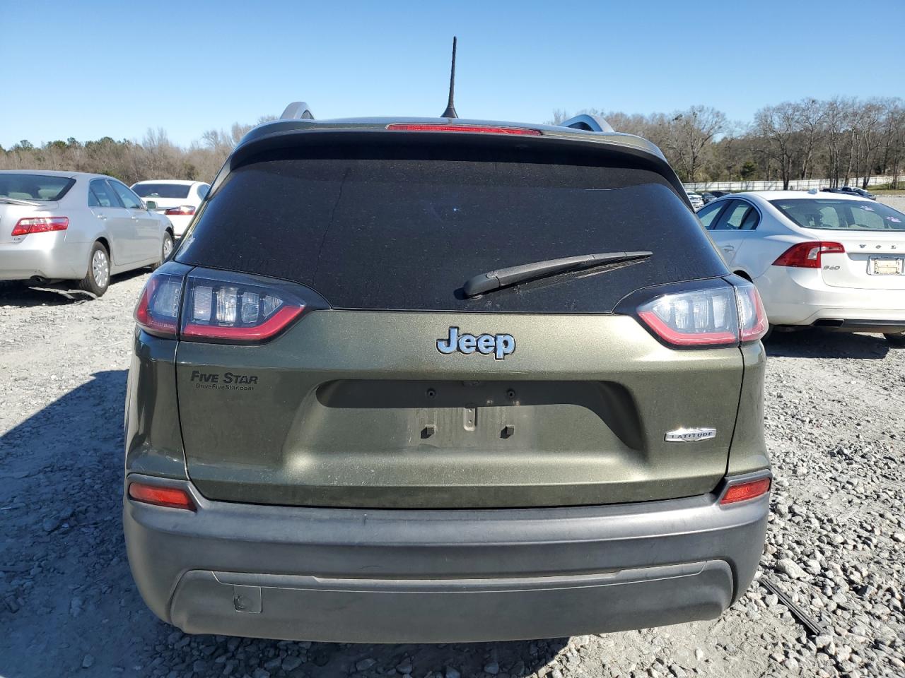 2019 Jeep Cherokee VIN 1C4PJLCB1KD416578 Copart auction photo, front end / side damage thumbnail 6