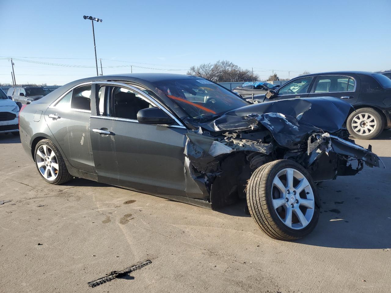2014 Cadillac ATS VIN 1G6AG5RX1E0176451 Copart auction photo, front end damage thumbnail 4