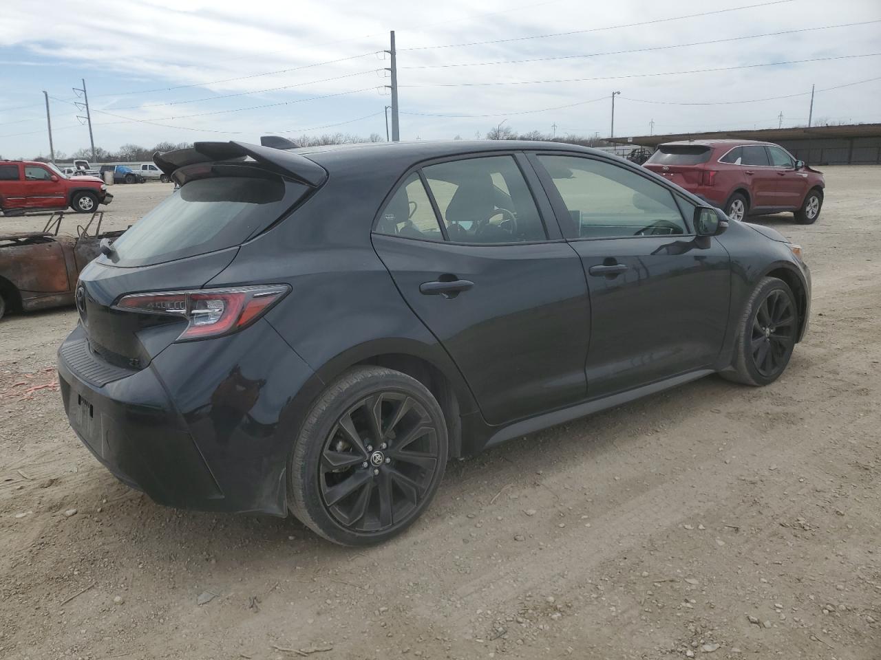 2022 Toyota Corolla VIN JTND4MBEXN3163410 Copart auction photo, hail damage thumbnail 3
