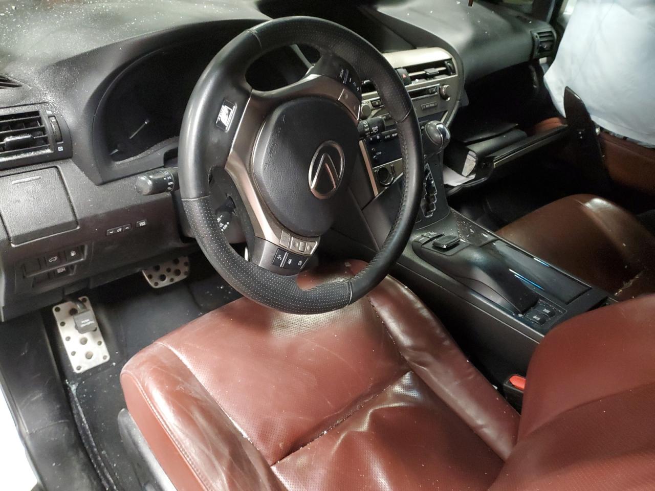 2015 Lexus RX VIN 2T2BK1BA3FC258974 Copart auction photo, rollover damage thumbnail 8