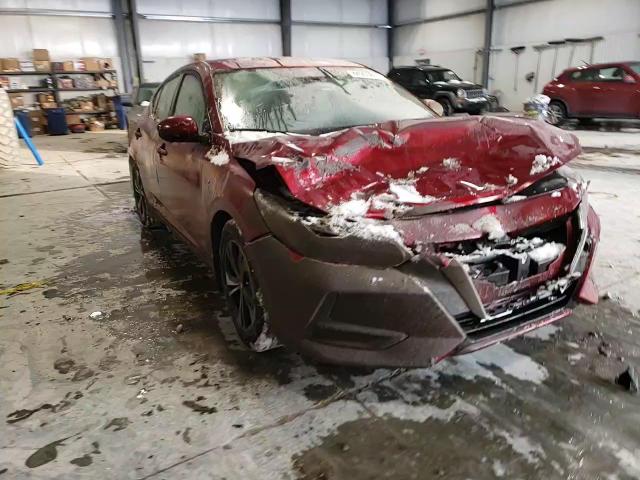 2022 Nissan Sentra VIN 3N1AB8CV6NY294802 Copart auction photo, front end / hail damage thumbnail 11