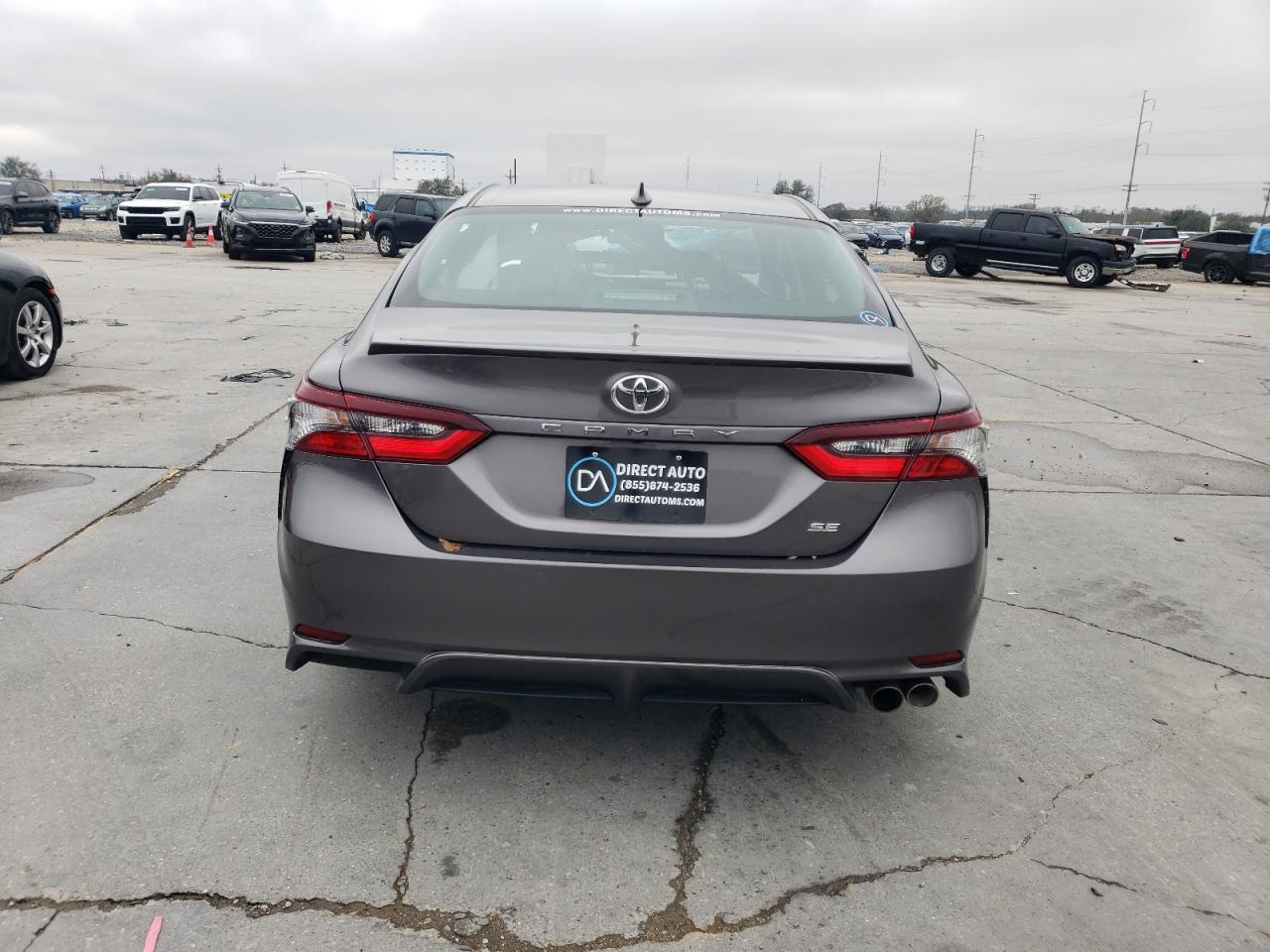 2021 Toyota Camry VIN 4T1G11AK2MU607528 Copart auction photo, frame damage / front end damage thumbnail 6