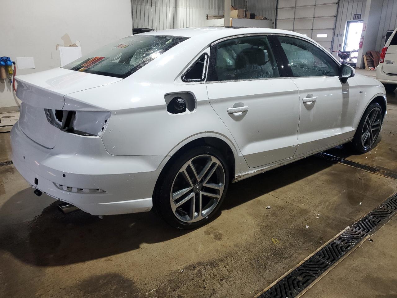 2019 Audi A3 VIN WAUJEGFFXK1016534 Copart auction photo, rear end damage thumbnail 3