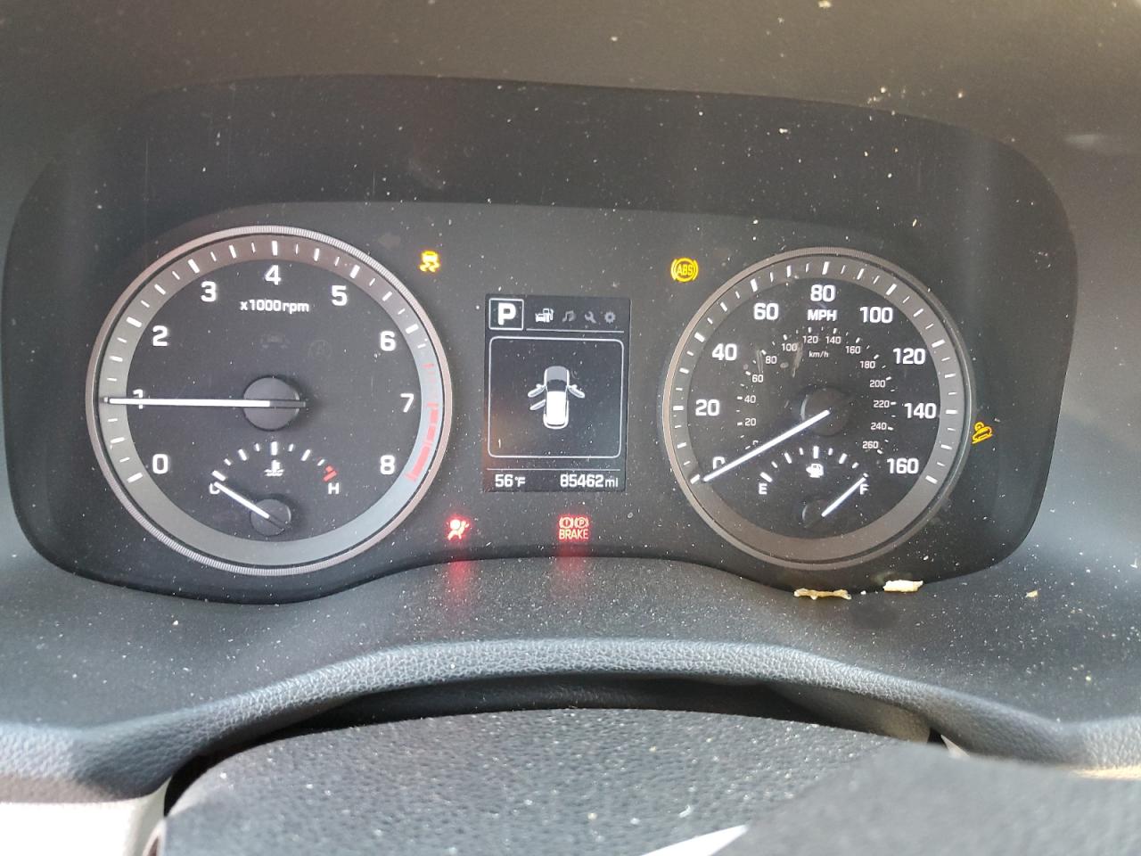 2017 Hyundai Tucson VIN KM8J23A47HU549938 Copart auction photo, front end damage thumbnail 9