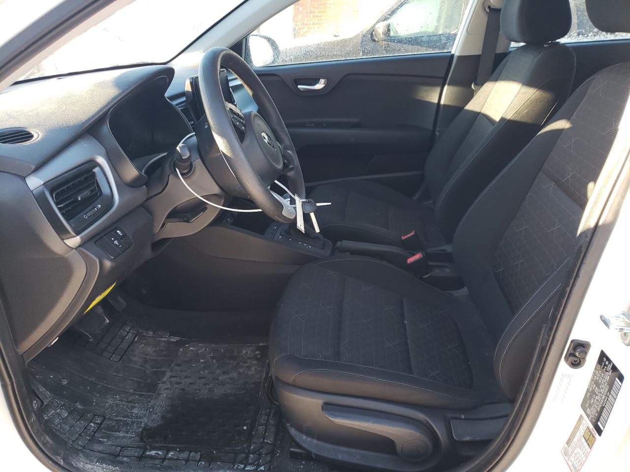 2021 KIA Rio VIN 3KPA24AD9ME430825 Copart auction photo, side / rear end damage thumbnail 7