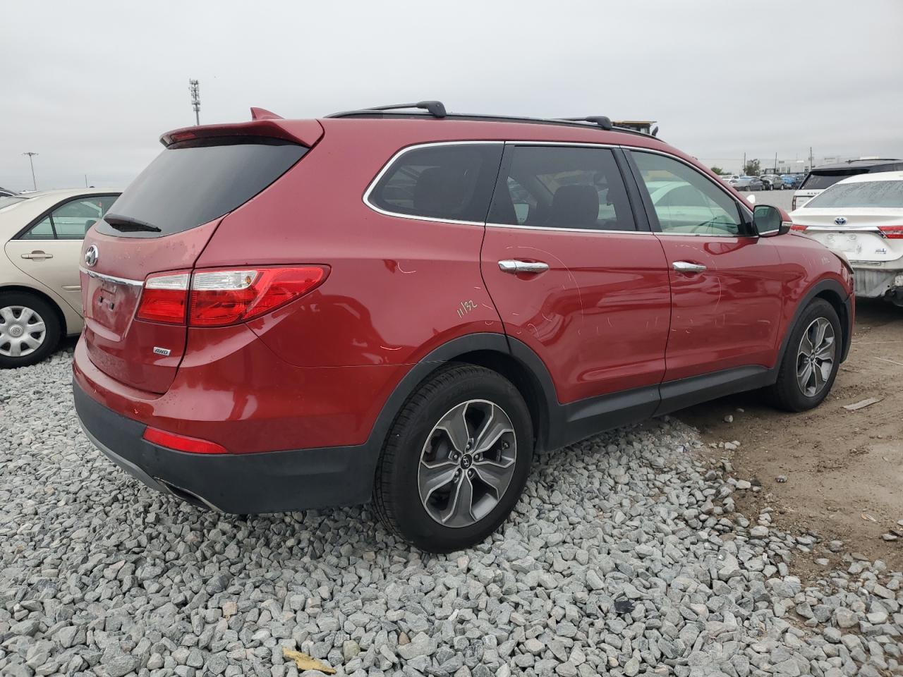 2013 Hyundai Santa Fe VIN KM8SNDHFXDU018929 Copart auction photo, front end damage thumbnail 3