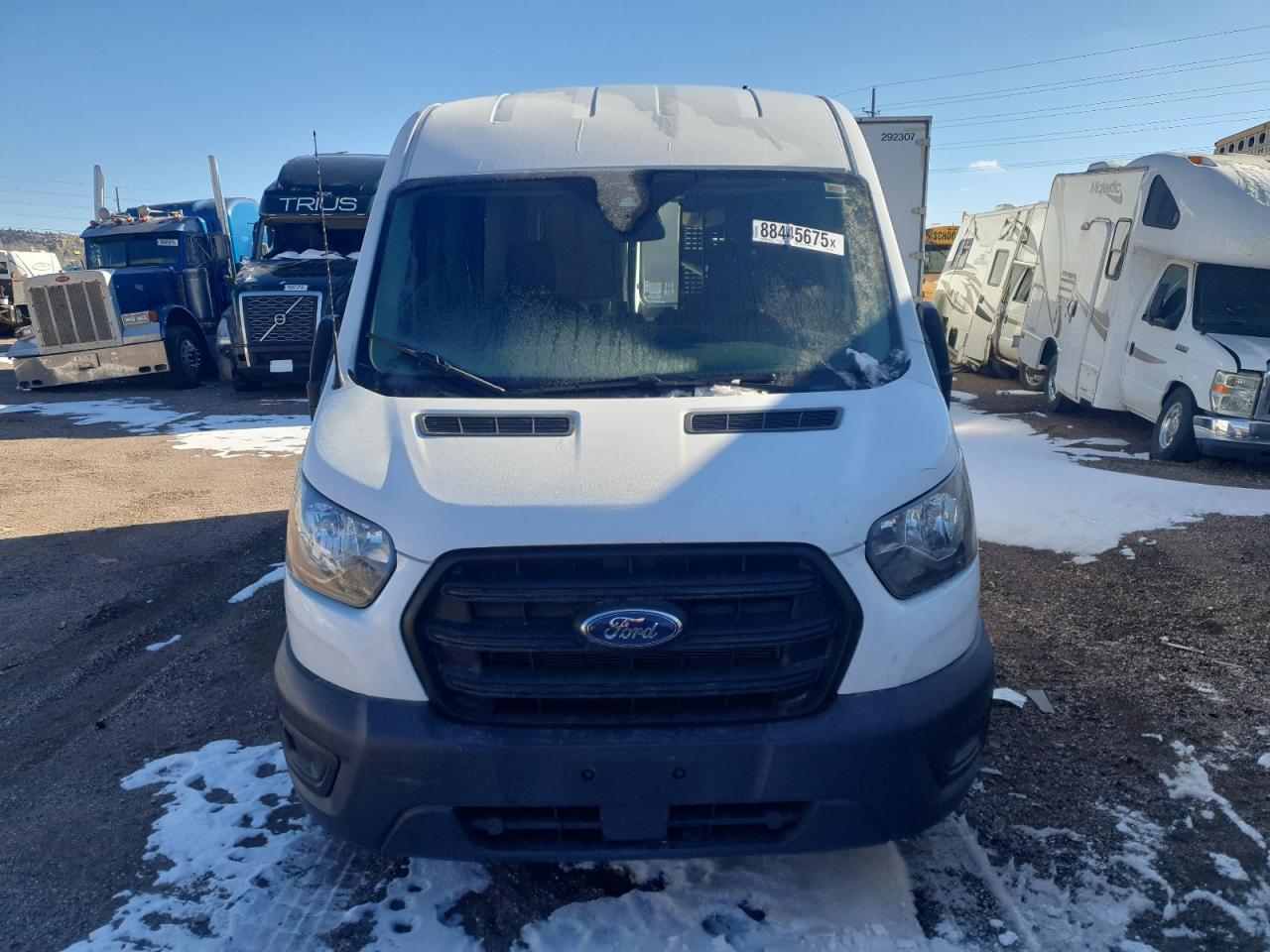 2020 Ford Transit VIN 1FTBR2C85LKA40935 Copart auction photo, rear end damage thumbnail 5