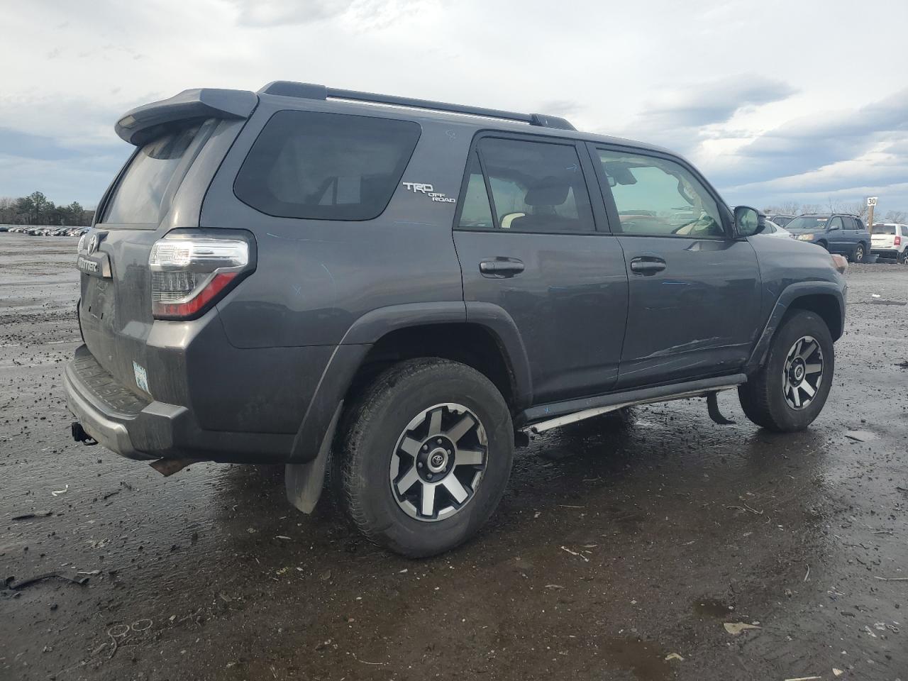 2023 Toyota 4Runner VIN JTEPU5JR6P6129618 Copart auction photo, side / minor dent/scratches damage thumbnail 3