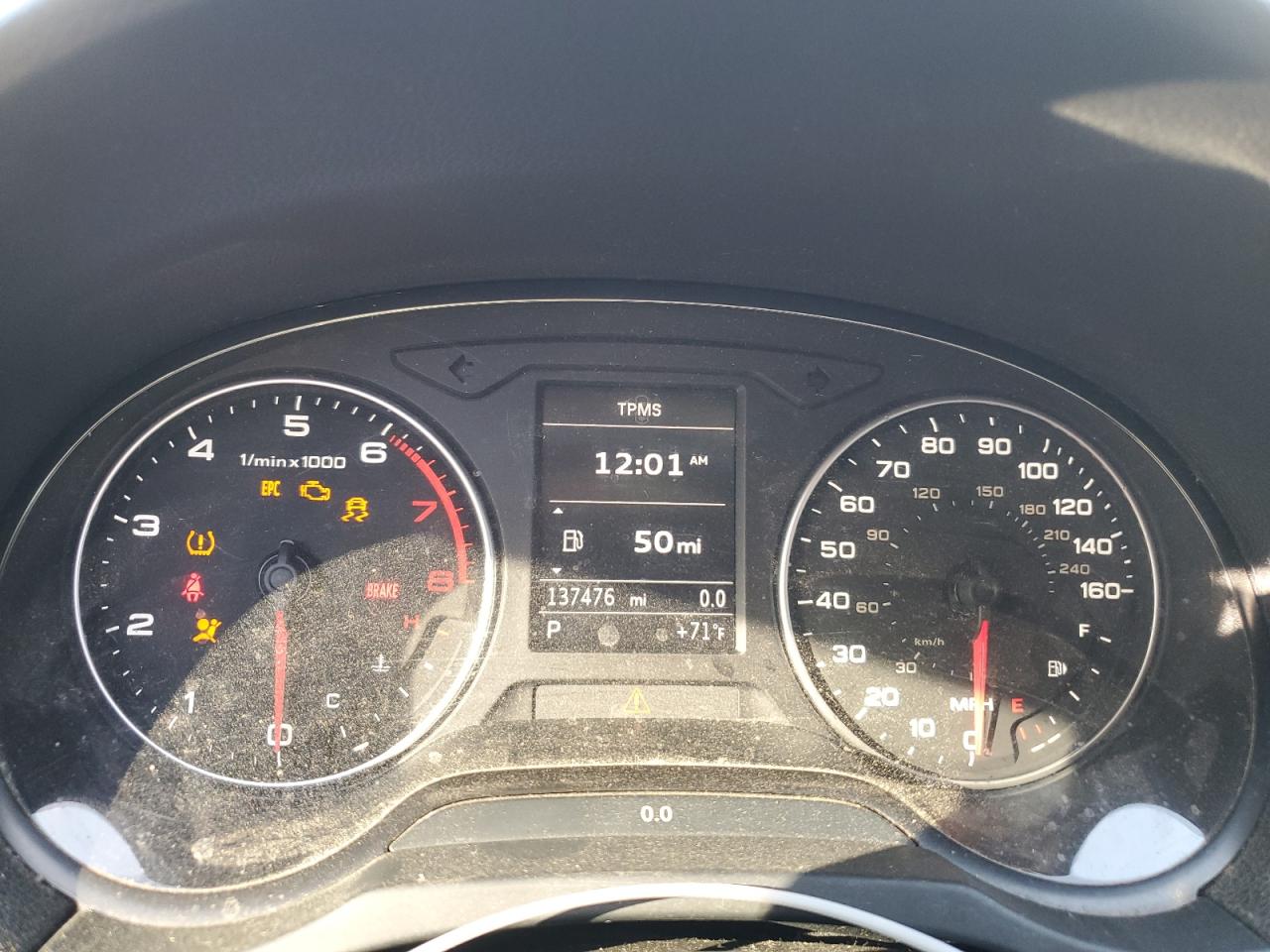 2015 Audi A3 VIN WAUACGFF6F1007373 Copart auction photo, front end damage thumbnail 9