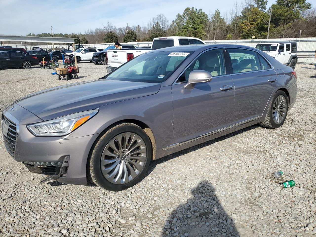 2018 Genesis G90 VIN KMHG54JH9JU037162 - Copart auction photo