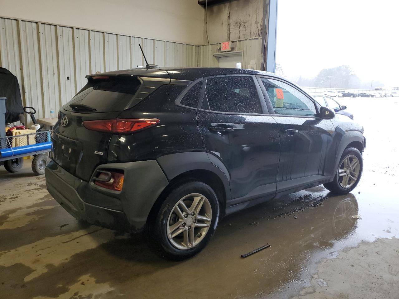 2019 Hyundai Kona VIN KM8K1CAA8KU298304 Copart auction photo, front end / mechanical damage thumbnail 3