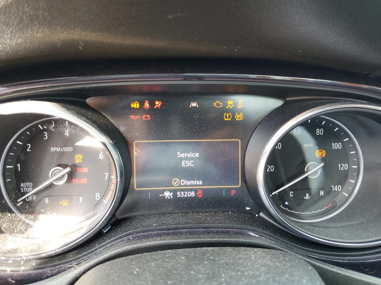 2020 Buick Encore VIN KL4MMFSL9LB134542 Copart auction photo, front end damage thumbnail 9