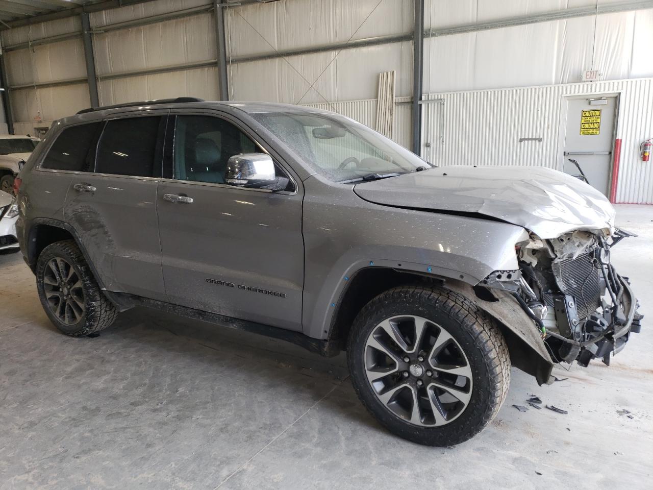 2018 Jeep Grand Cherokee VIN 1C4RJFBG6JC336284 Copart auction photo, front end damage thumbnail 4